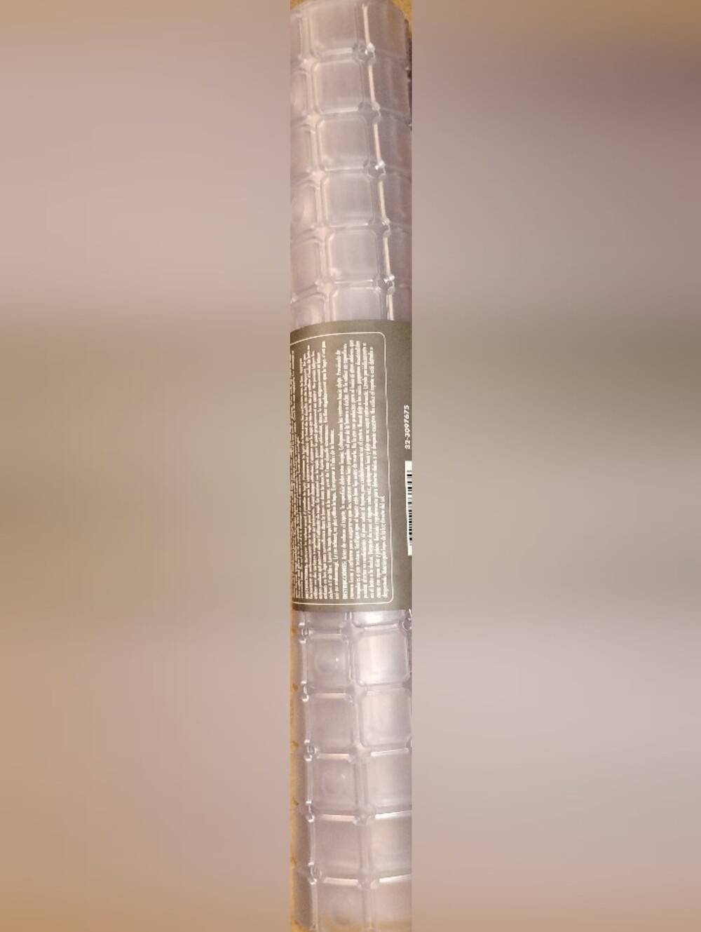 Clear Textured Non-Slip Bath Mat